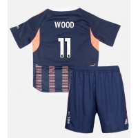 Nottingham Forest Chris Wood #11 Tredje trøje Børn 2023-24 Kortærmet (+ Korte bukser)